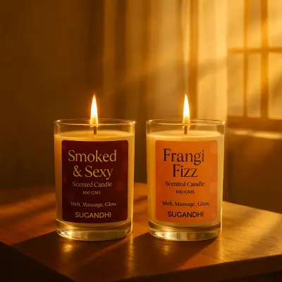 Golden Hour - Scented Body Oil Candles