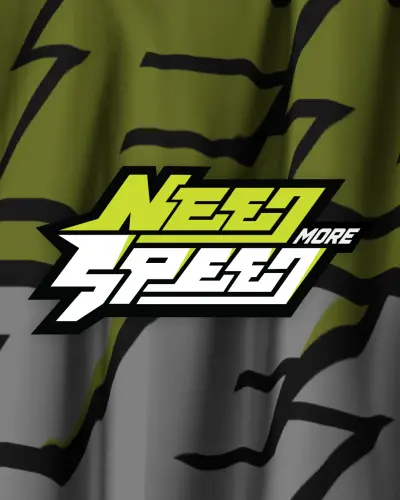 Need more speed Sticker