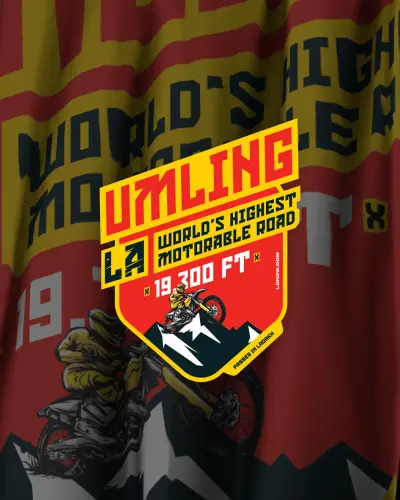 Umling La pass | Red | Sticker