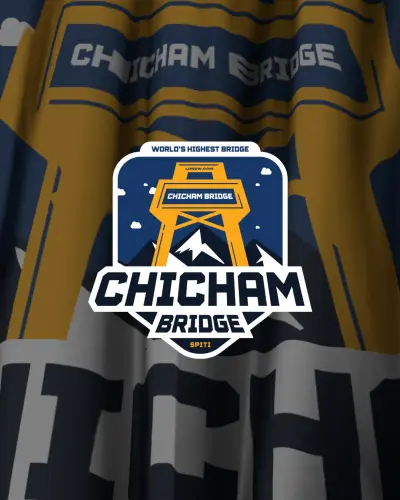 Chicham Bridge Spiti Sticker