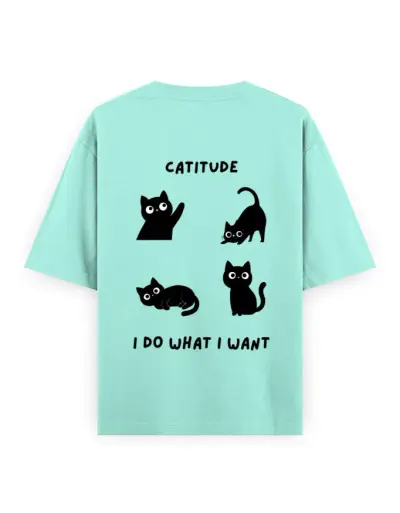 Catitude Unisex Oversized T-Shirt