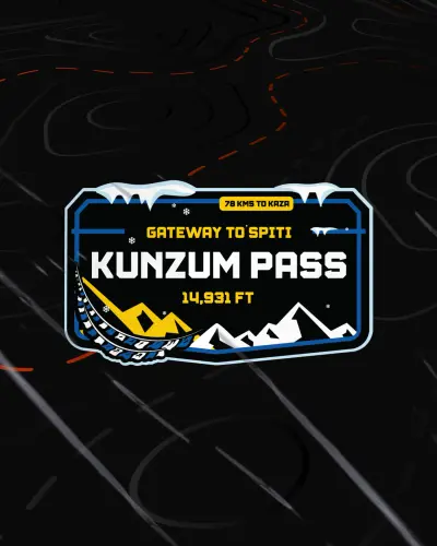 Kunzum pass Sticker