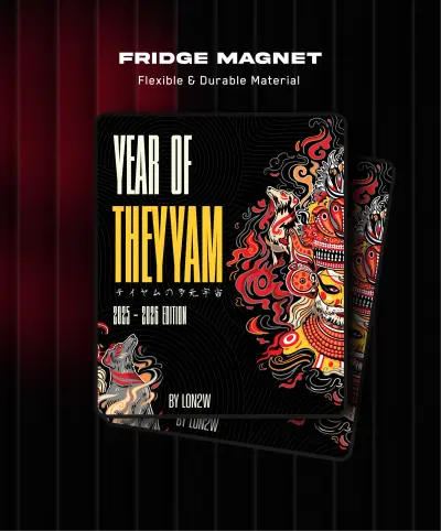 THEYYAM | Fridge Magnet