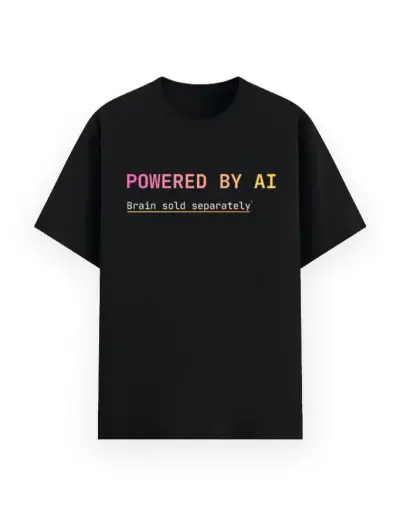 Powered by AI Unisex Classic T-Shirt
