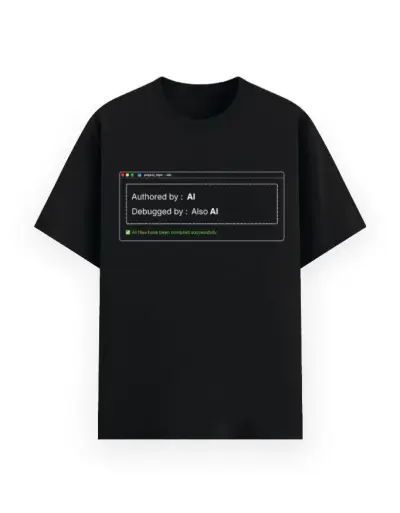Authored Debugged by AI Unisex Classic T-Shirt