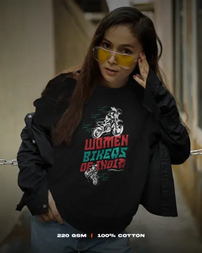 Women bikers of india T-shirt - Unisex