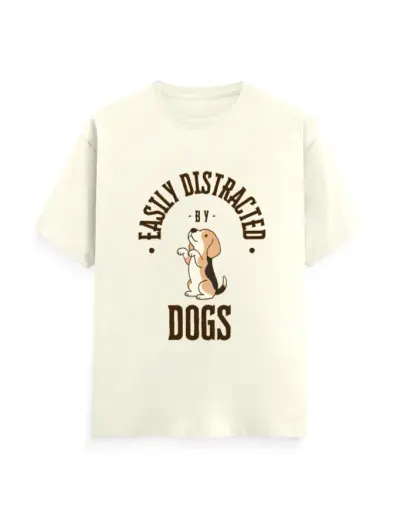 Easily Distracted by Dogs Unisex Classic T-Shirt