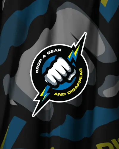 Drop a gear Sticker