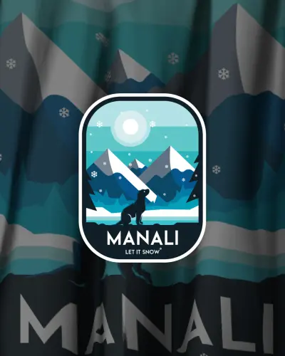 Manali Sticker