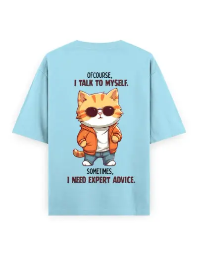 Expert Advice Unisex Oversized T-Shirt
