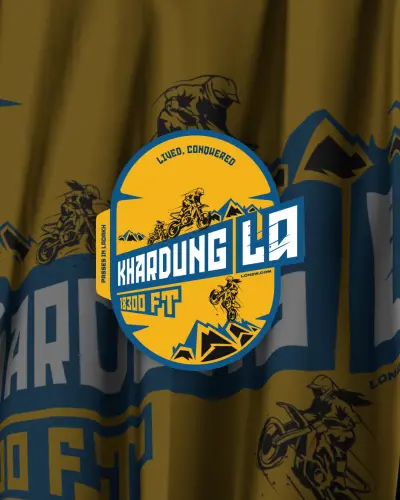 Khardung La | Yellow | Sticker