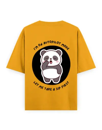 Autopilot mode Unisex Oversized T-Shirt