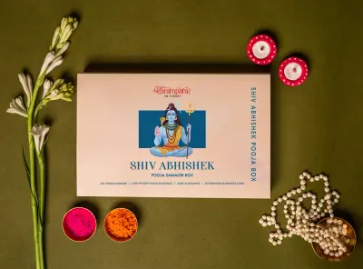 Shiv Abhishek Pooja Samagri Box – Complete Shiv Pooja Kit for Home