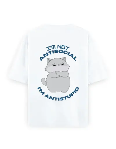 Antistupid Unisex Oversized T-Shirt