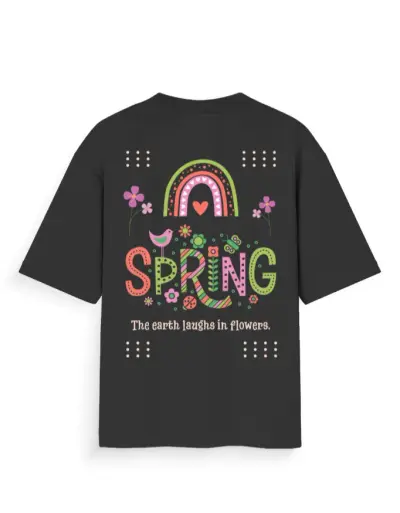 Spring Unisex Oversized T-Shirt