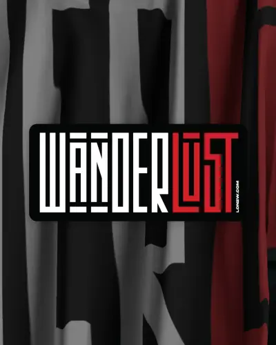 Wanderlust Sticker