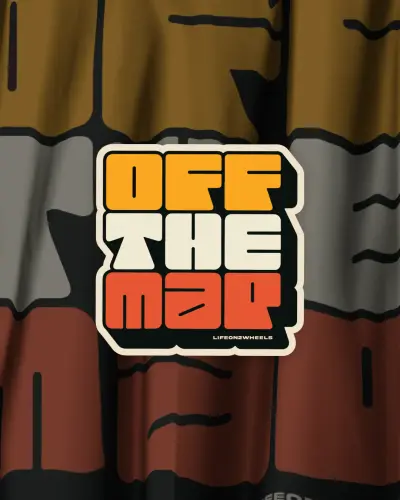Off the map sticker