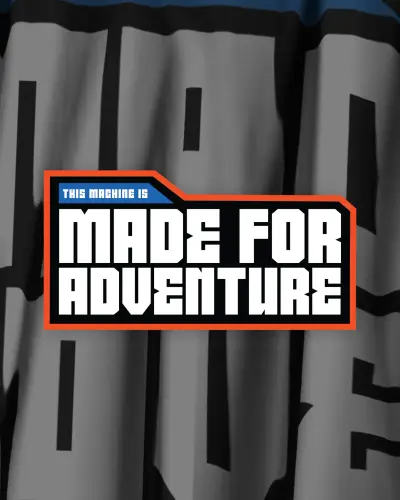 Made for adventure Sticker