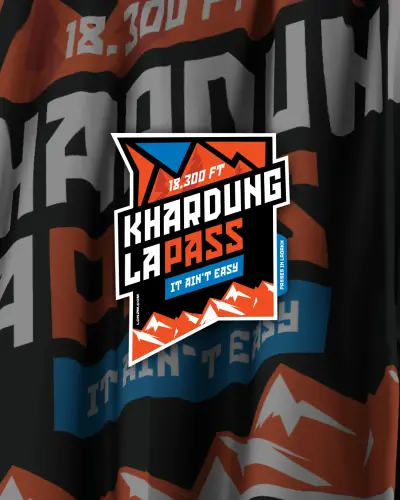 Khardung La pass Sticker