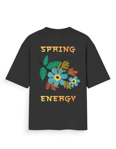 Spring Energy Unisex Oversized T-Shirt