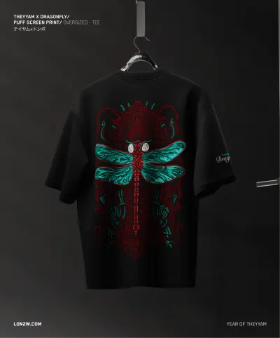 Thumbi X Theyyam | Oversized T-shirt | Puff
