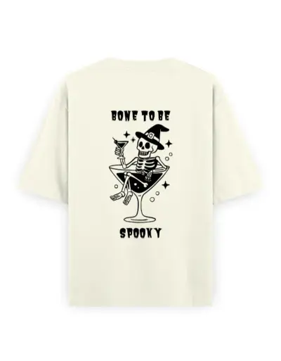 Bone to be Spooky Unisex Oversized T-Shirt