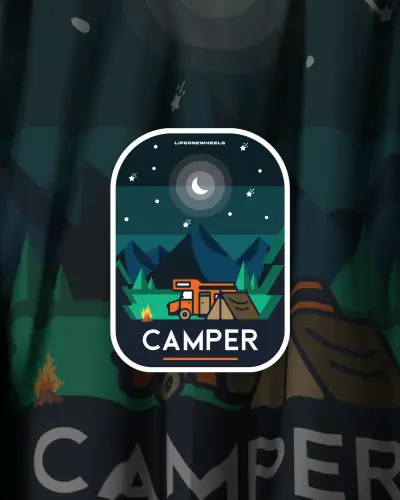Camper Sticker