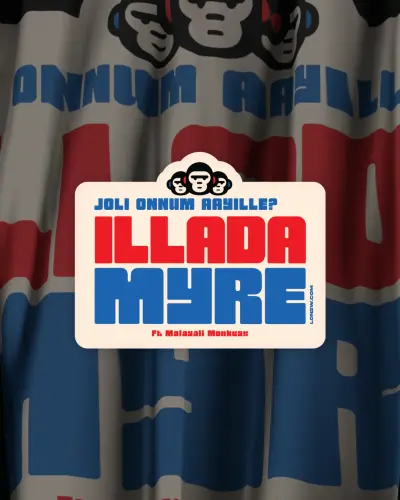Illada myre | White | Sticker