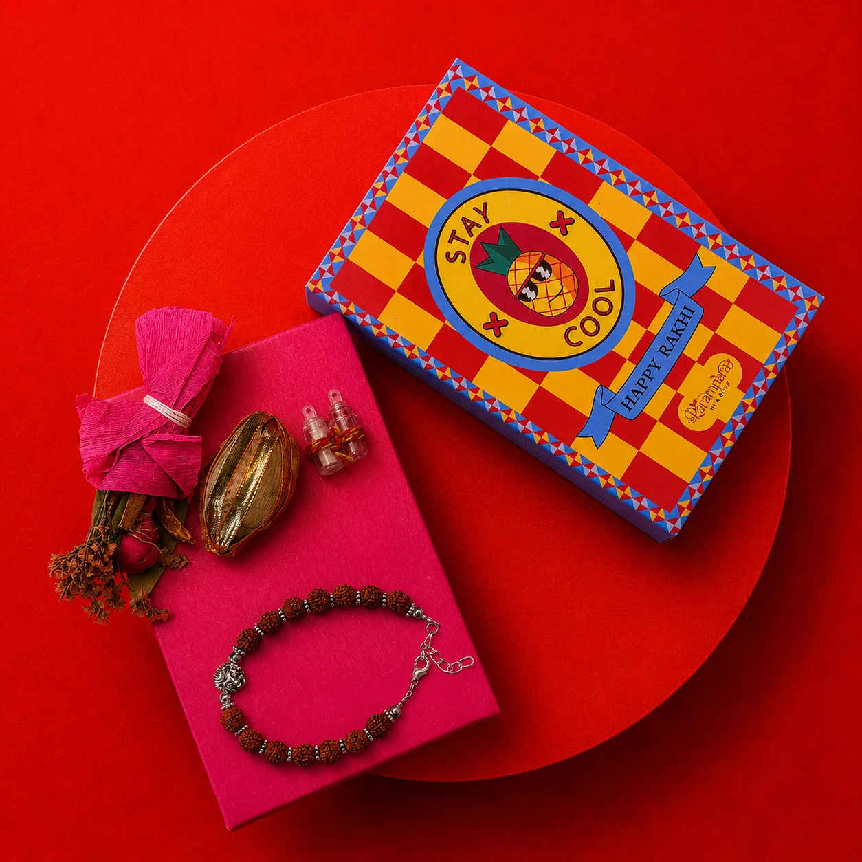 Lion Rudraksh Rakhi