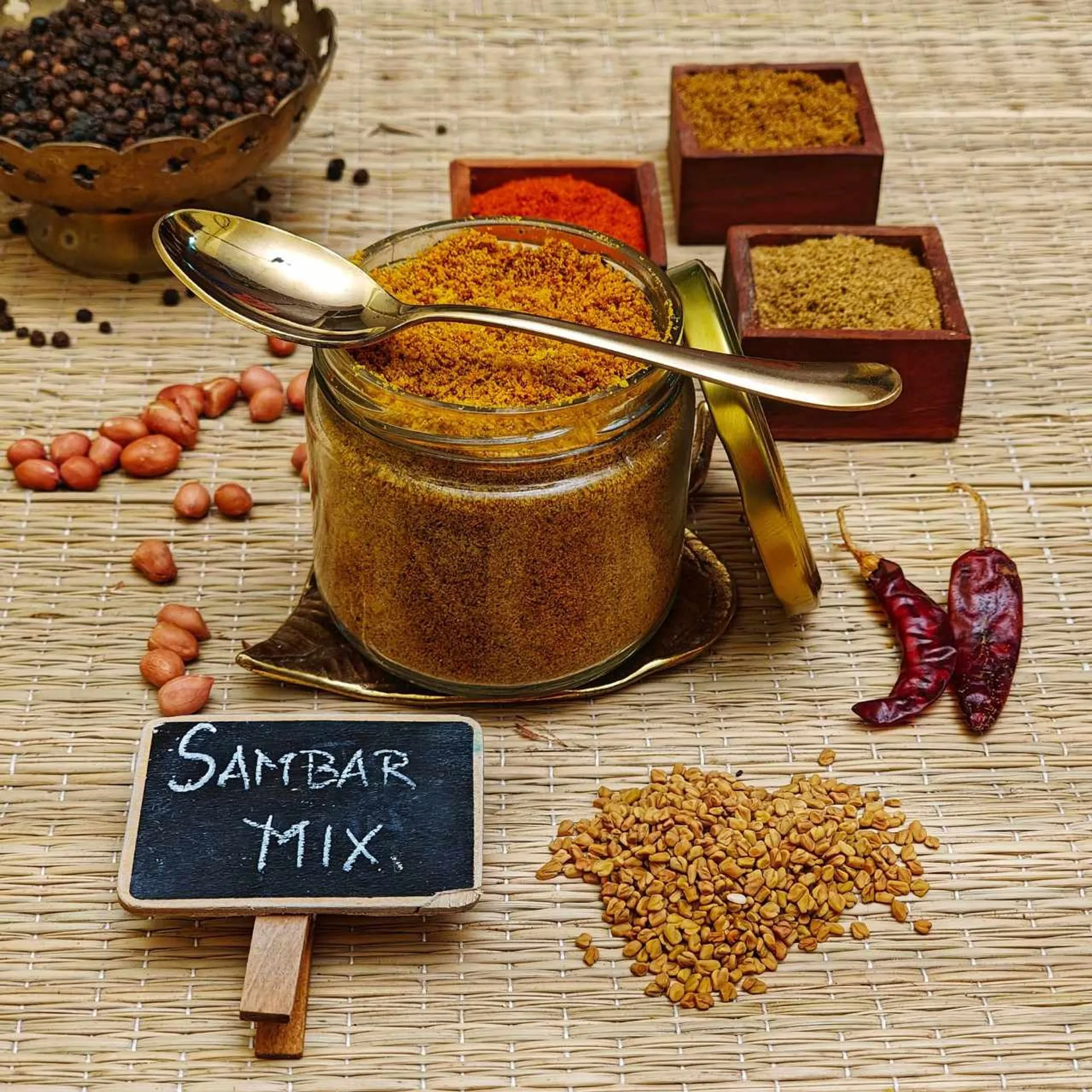 Instant Sambar Mix (Wholesome Heritage Masala Mix)
