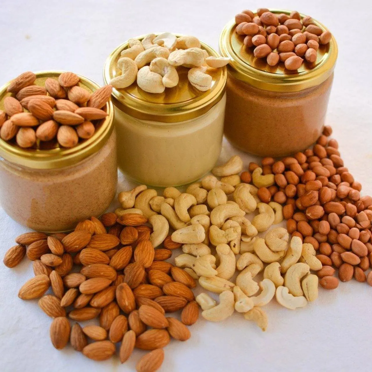Nut Butter Bundle of 3 Flavours - Peanut Butter, Cashew Butter & Almond Butter