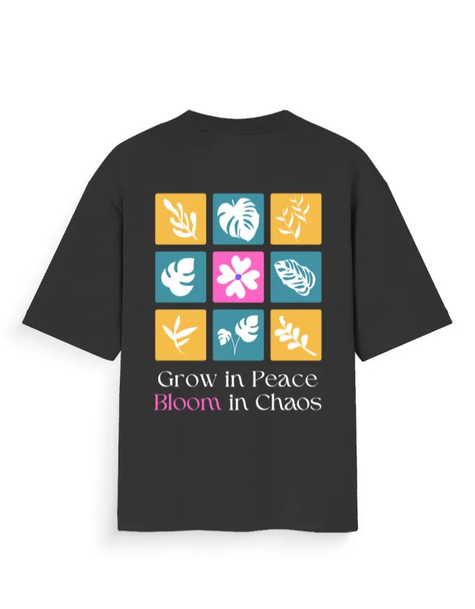 Grow and Bloom Unisex Oversized T-Shirt