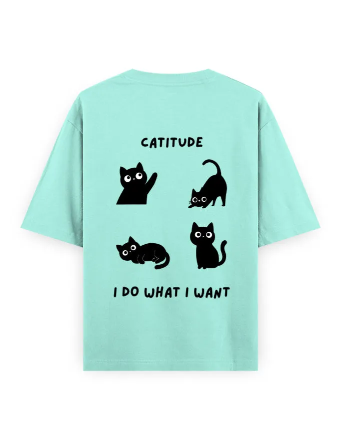 Catitude Unisex Oversized T-Shirt