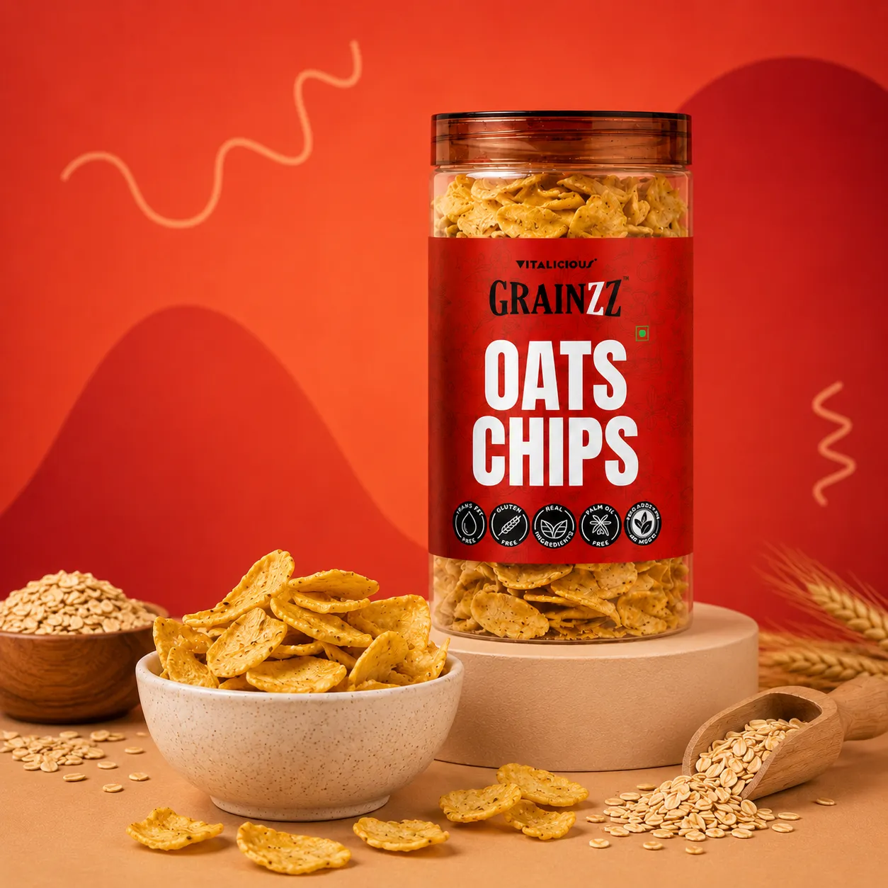 Oats Chips (Peri Peri)