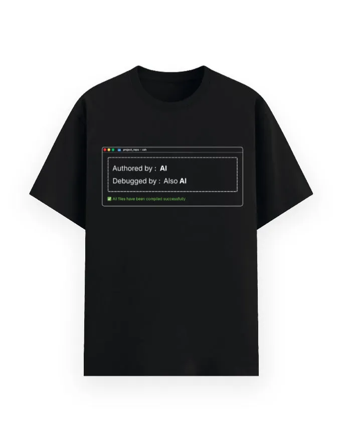 Authored Debugged by AI Unisex Classic T-Shirt
