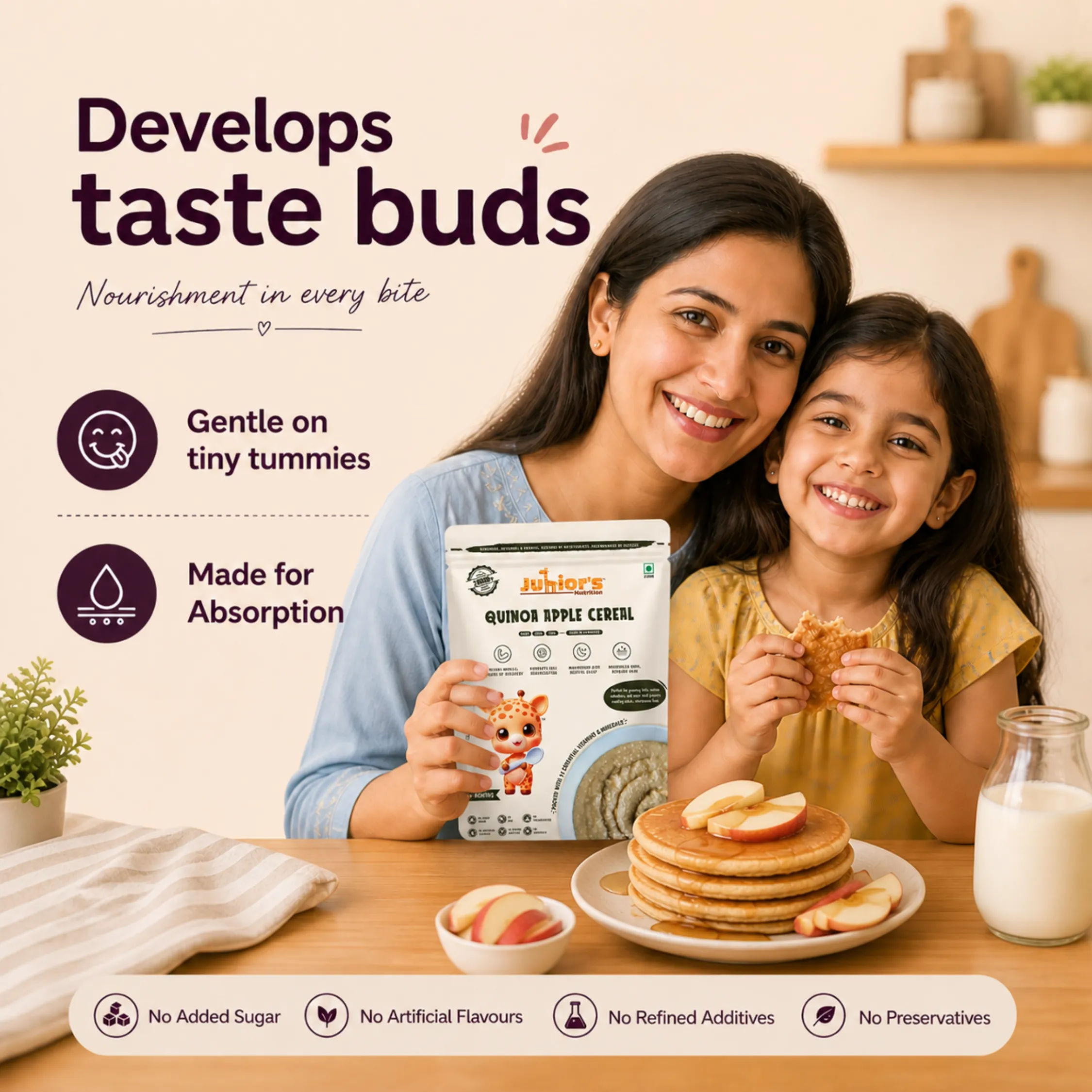 Quinoa Apple Cereal