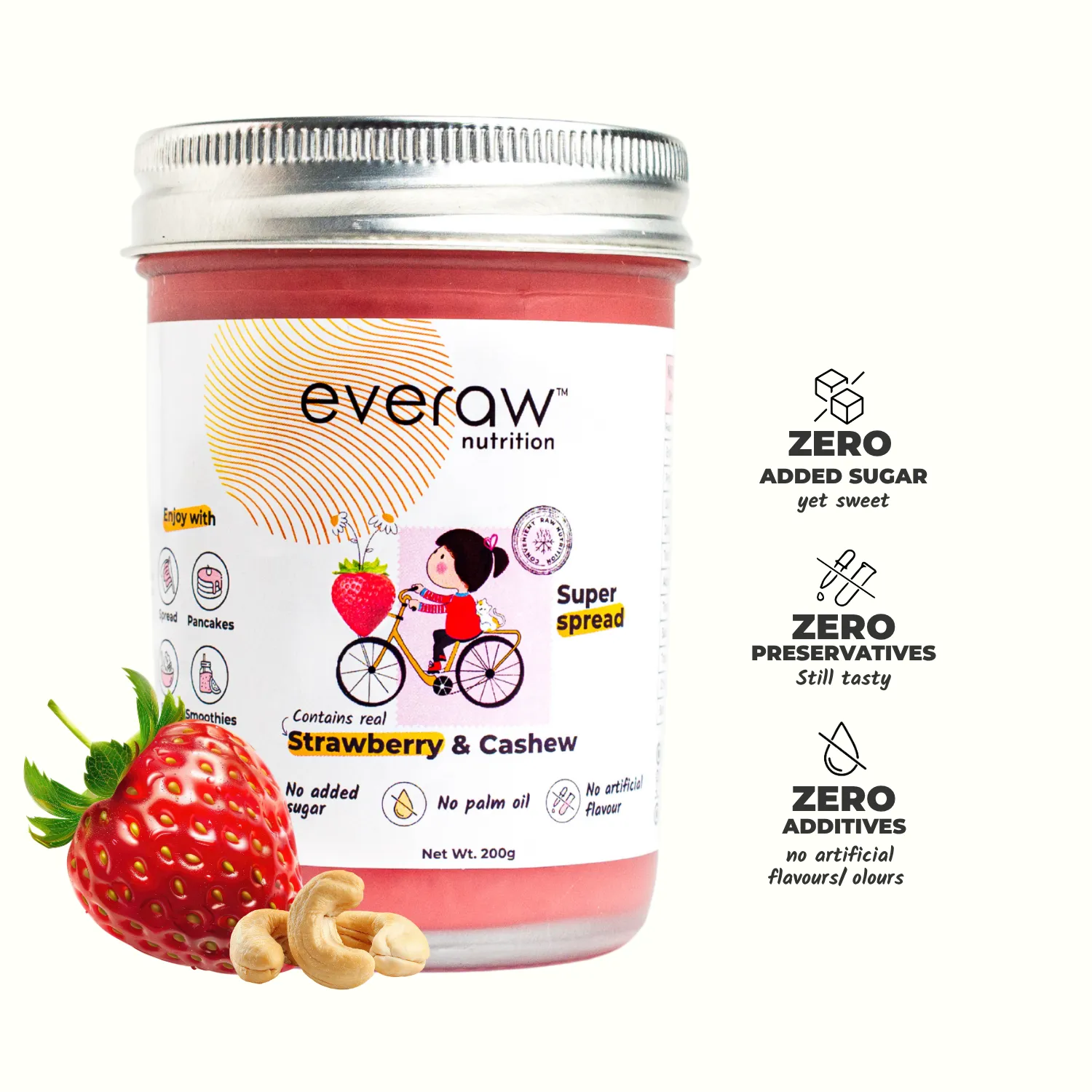 Strawberry Cashew Butter