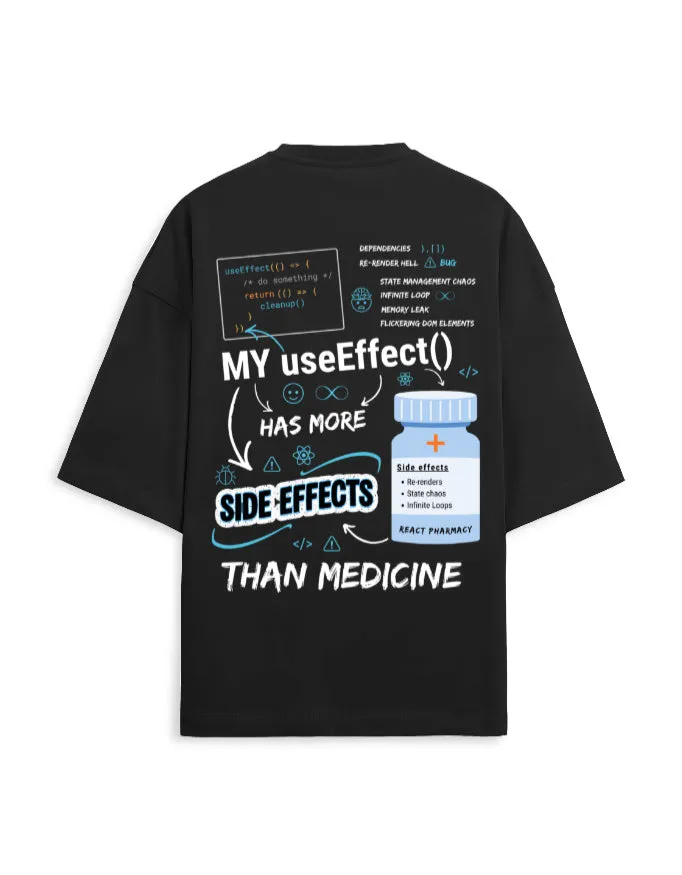 React Limited Edition Unisex Terry Oversized Tee