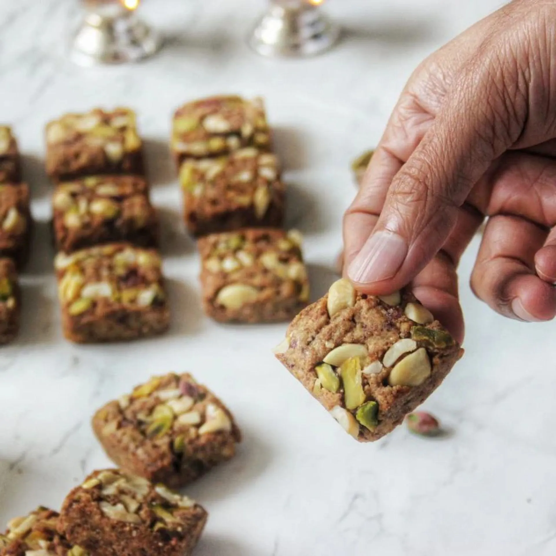 Kaju & Pista Butter Cookies