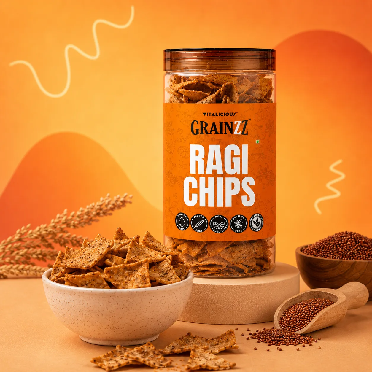 Ragi Chips (Masala Masti)