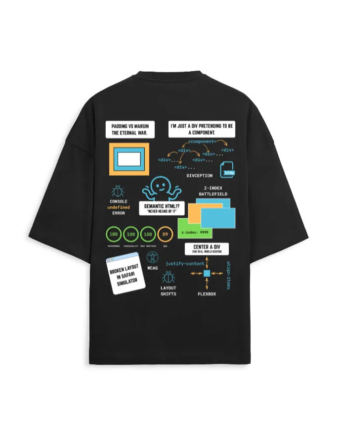 Frontend Developer Limited Edition Unisex Terry Oversized Tee