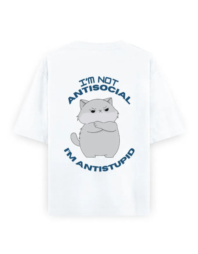 Antistupid Unisex Oversized T-Shirt