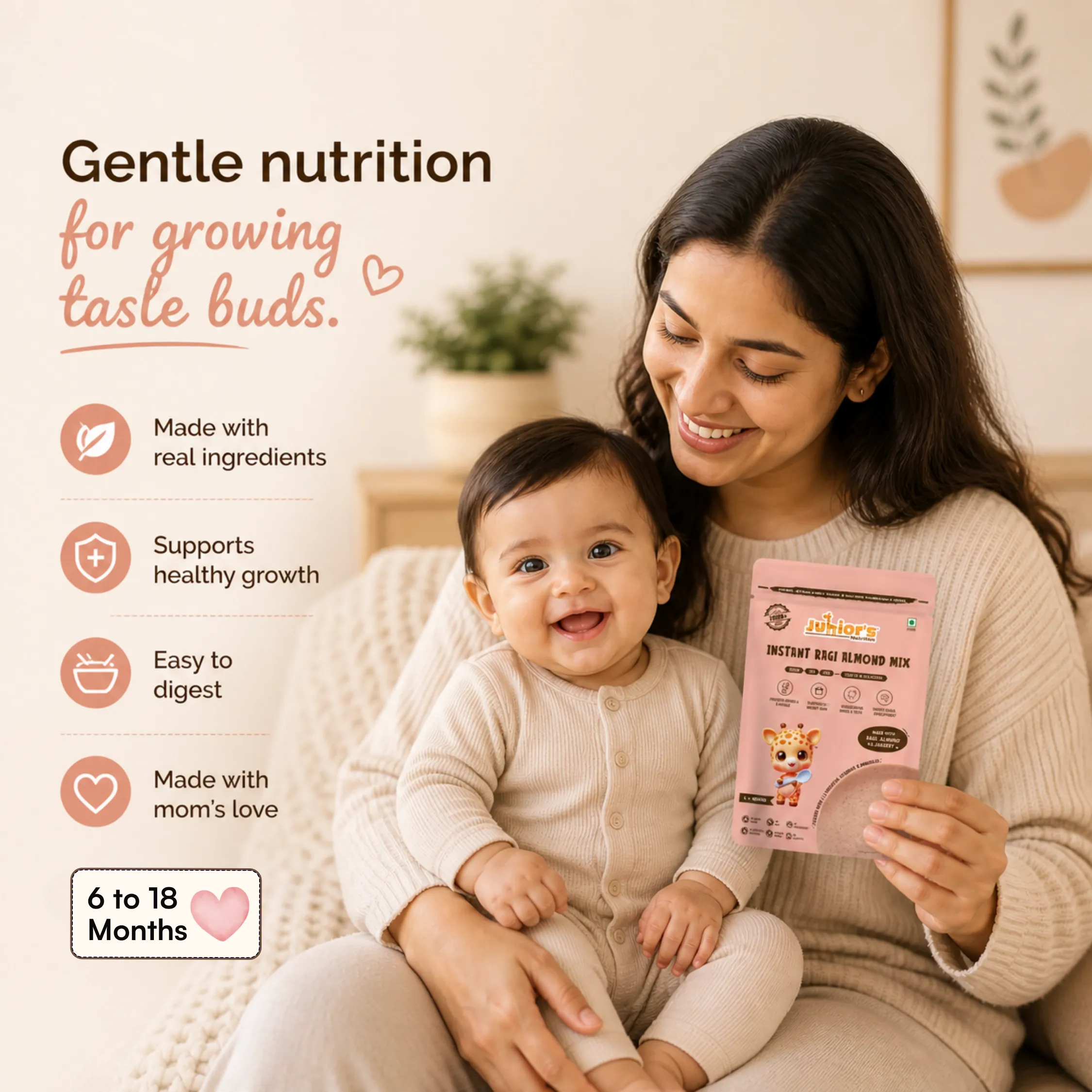 Instant Ragi Almond Mix