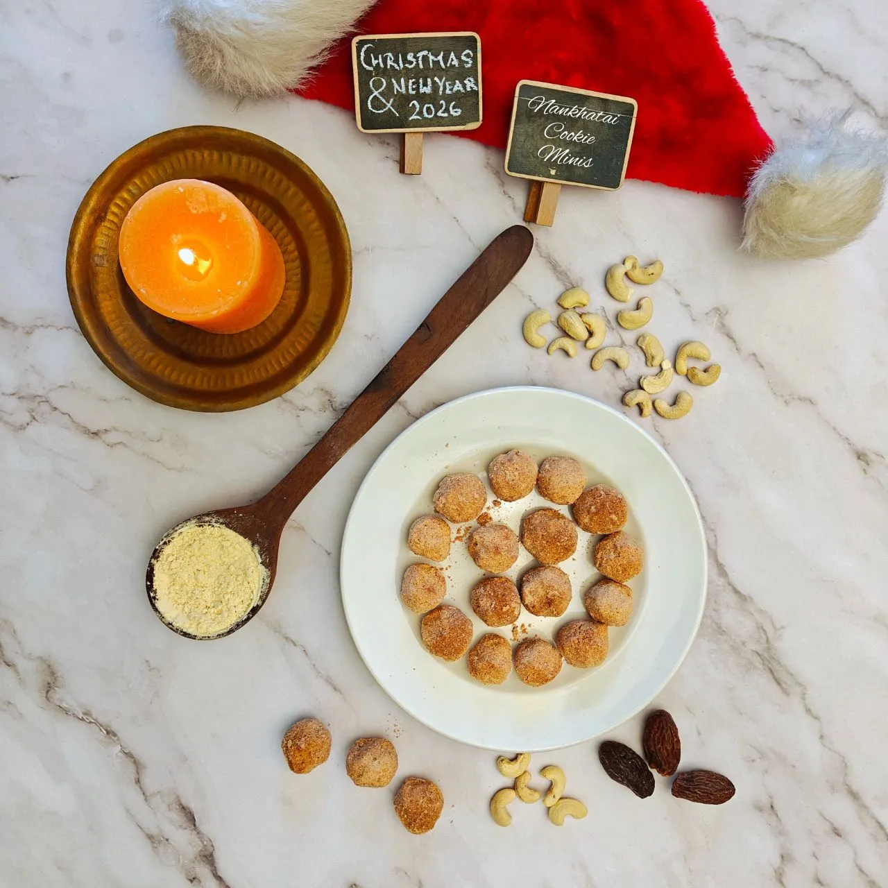 Nankhatai Cookie Minis | Christmas Cookies Gift Box