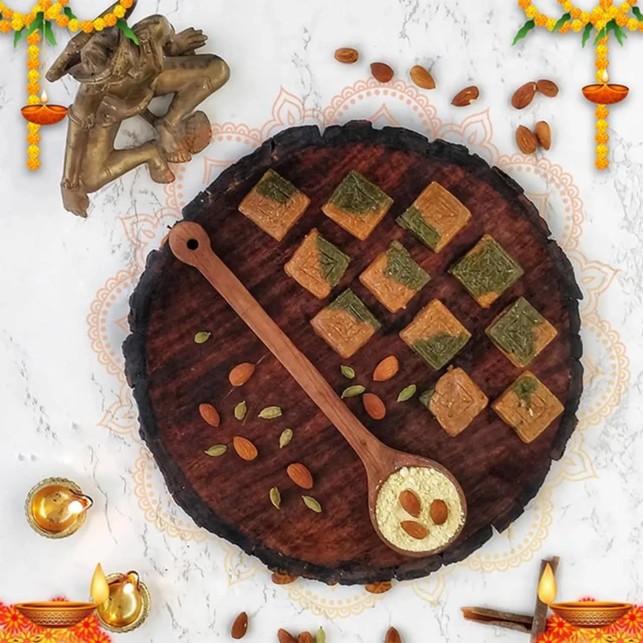 Kaju Pista Barfi | Sweet Gifting Pack