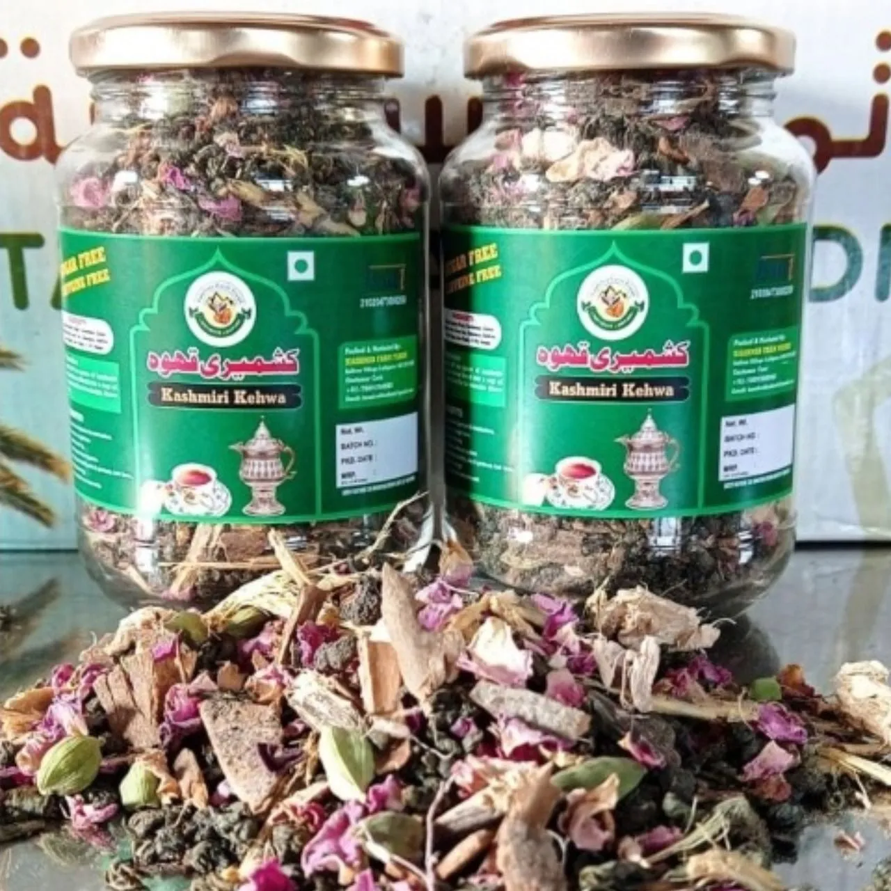 Kahwa Tea - Authentic Kashmiri Green Tea - 250g