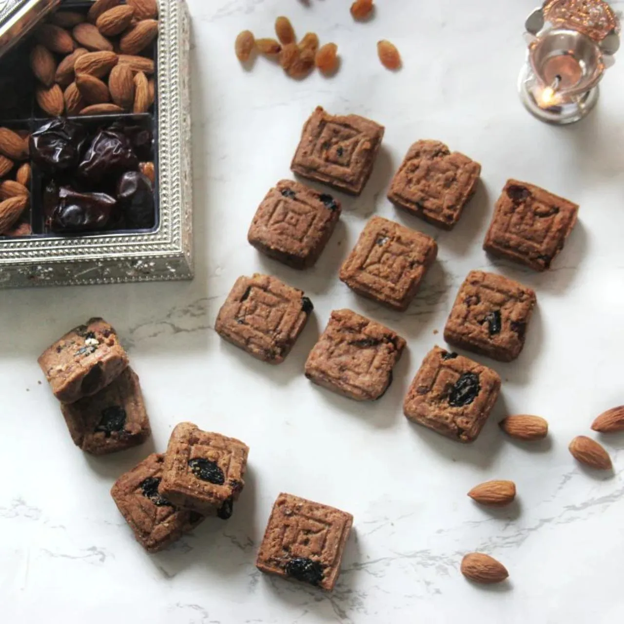 Dry Fruit Butter Cookies | Gluten-free, Sugar-free