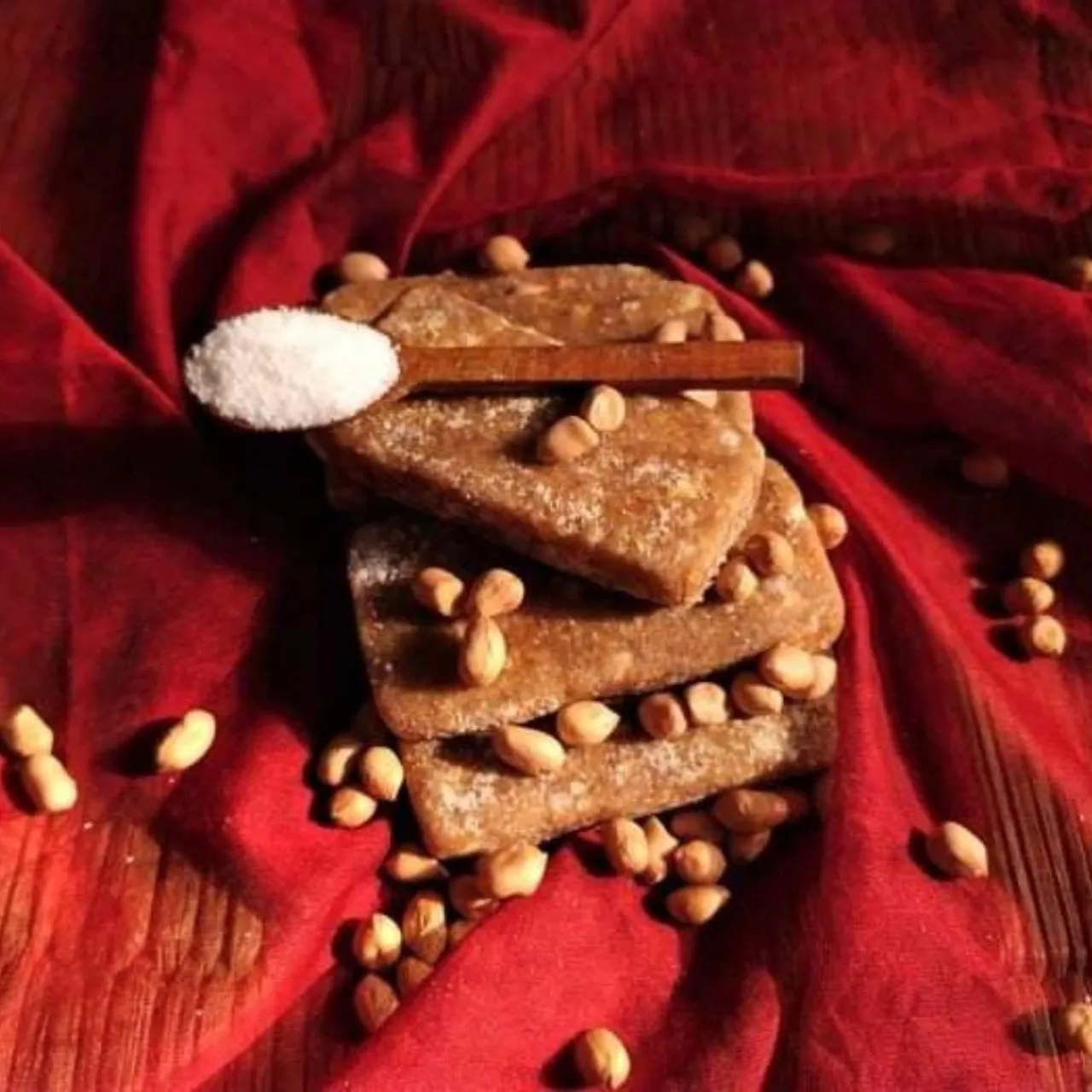 Peanut Butter Crunch Power Bar | Made with Premium Dry Fruits - Nuts | 30g each