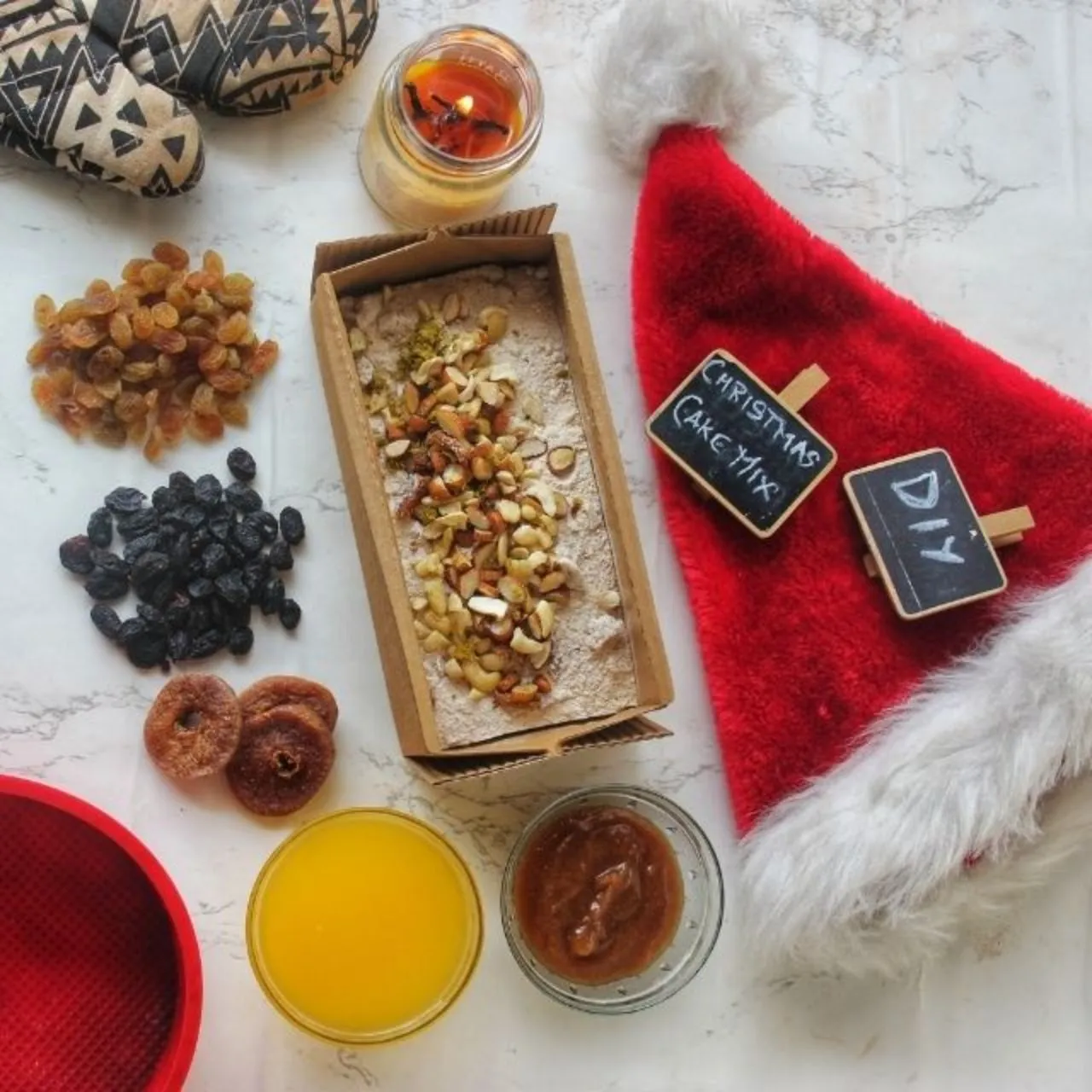 Christmas Cake Mix - Plant Based- Sugar Free | For 550g Cake