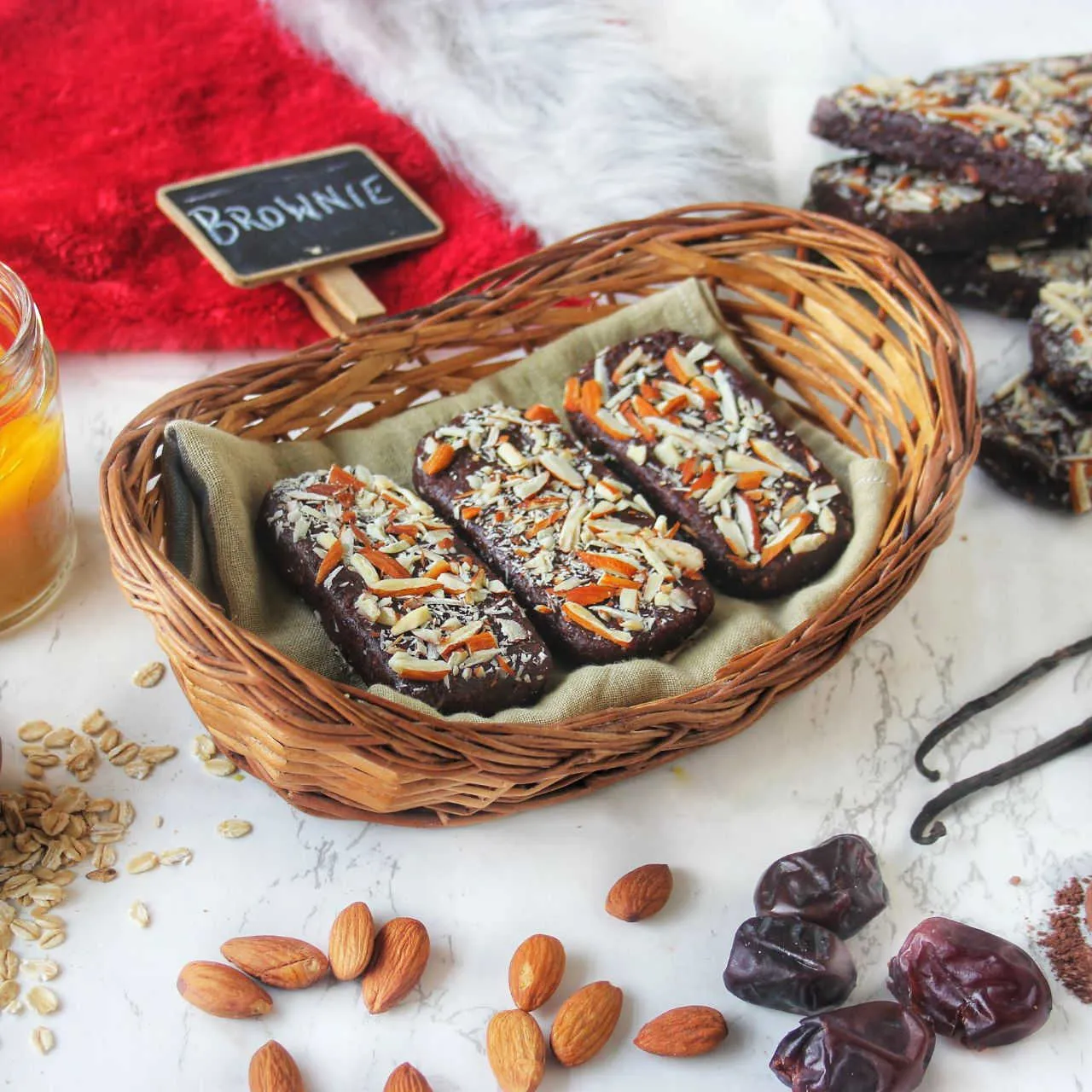 Raw Chocolate Brownie | Plant Based Power Bar | 30g each
